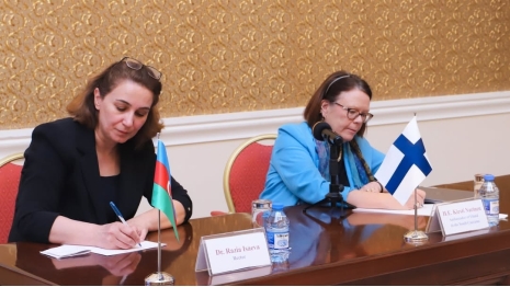 Finnish Ambassador to Azerbaijan Delivers Speech on “Water Diplomacy” at Khazar University